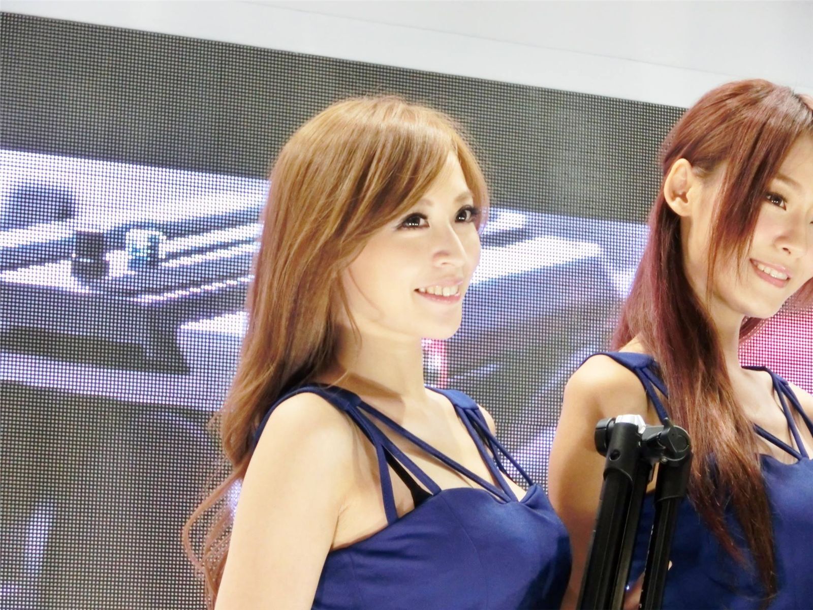 Winnie Lucy 双人合影 2013台北摄影器材展